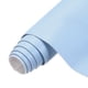 thumbnail image 1 of Hojas de cuero sintético Uxcell, rollo de tela de PU lisa sólida para manualidades de bricolaje, costura, lazos, aretes, azul violeta/blanco 12x36 pulgadas, 1 of 5