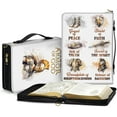 thumbnail image 2 of Bible Covers for Men - Armor of God Bible Cover - Christian Bible Cover with Faith Scripture - Religious Appreciation Gifts for Pastor, Father's Day Gifts (C - Armor of God, Medium), 2 of 7