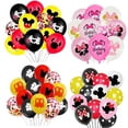 thumbnail image 2 of 10 globos de látex de Mickey Minnie Mouse para niños, decoraciones para fiestas de cumpleaños, juguetes para baby shower, globos de aire, suministros para recuerdos para niños, 2 of 5