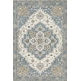 thumbnail image 5 of Oriental Weavers Maharaja Area Rug - 051F1 - 2'3" x 7'6" - in Blue/ Ivory - Vintage Inspired, Stain Resistant, Family and Pet Friendly , Entryway, Hallway Runner Rug, 5 of 6