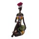 thumbnail image 1 of Figura de mujer tribal, artesanía coleccionable, decoración del hogar, figura de mujer africana Estilo D, 1 of 9