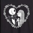 thumbnail image 3 of The Nightmare Before Christmas - Jack Sally Heart - Men's Long Sleeve T-Shirt, 3 of 5