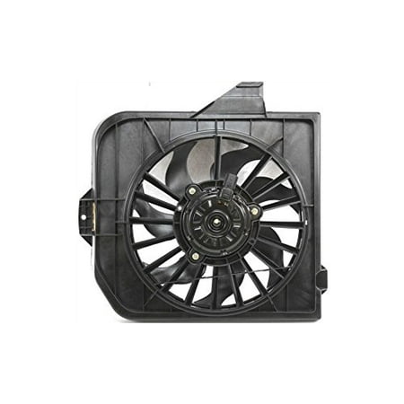 A-C Condenser Fan Assembly - Pacific Best Inc For/Fit CH3113102 01-Jan'05 Dodge Caravan Voyager Town & Country