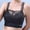 Black, variant on Seamless Lace Bandeau Bra Top for Home and Leisure with Removable Padding Supportive Backless Layer Smooth Underwear Solution