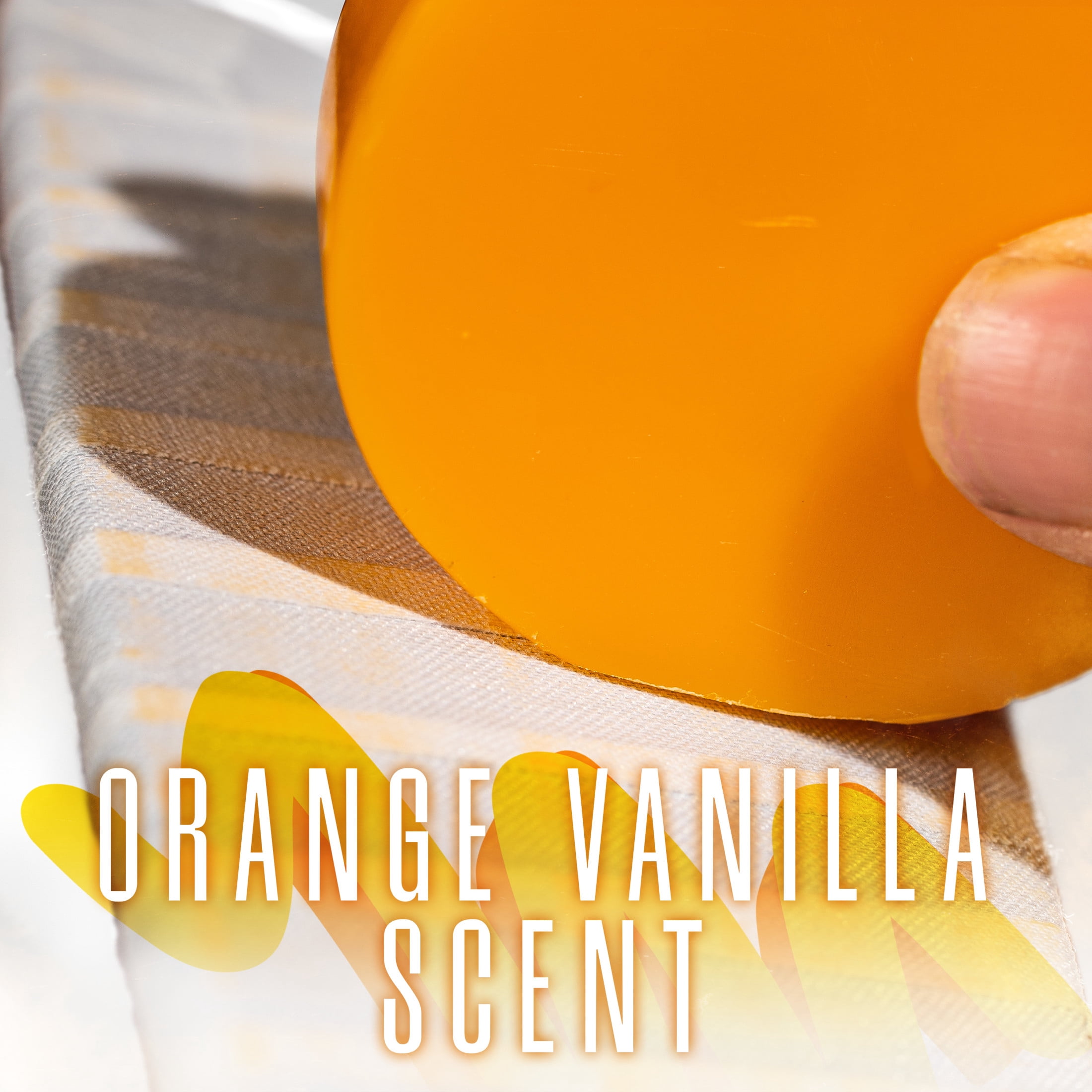 Franklin Sports Hockey Stick Wax - Maximum Grip Stick Wax - Orange Vanilla Scent - Stick Cheddah - Reusable Tin Included!
