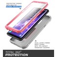 thumbnail image 2 of SUPCASE Galaxy S9 Case Full-body Rugged Holster Case WITH Screen Protector for 2018 Release, Unicorn Beetle PRO-Pink, 2 of 6
