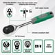 GOXAWEE 46 Pieces 1/4 inch Drive Socket Ratchet Wrench Set, with Bit ...