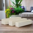 thumbnail image 4 of Soren Wooden Rectangular Planter Set (Set of 3), 4 of 11