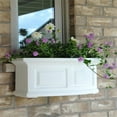 thumbnail image 4 of Pemberly Row 2ft Weatherproof Traditional Plastic Window Box in White, 4 of 7