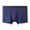 Royal Blue, variant on zeranth Men Seamless Underwear High Waist Patchwork Color Boxer Briefs Zipper Double Pockets U-convex Underpants