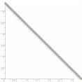 thumbnail image 2 of 925 Sterling Silver Lobster Claw Closure 1.50mm Sparkle Cut Round Spiga Chain Necklace 24 Inch - Chain Necklace for Wome, 2 of 2