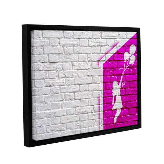 Up and Away II Gallery Wrapped Floater-framed Canvas