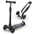 thumbnail image 1 of Trottinette à 3 Roues pour Enfants de 6 à 12 Ans, Trottinette pour Enfants avec Roues Lumineuses, Conception de Plateau Robuste et 4 Hauteurs Réglables, Convient aux Enfants de 3 à 12 Ans, 1 of 7