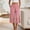 *Pink, variant on ClodeEU Women's High Waisted Wide Leg Cropped Pants,Casual Elastic Waist with Pockets Beige,Women's Plus L