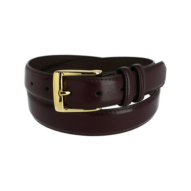 CTM Gold Buckle Belt (Men Big & Tall)