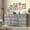 Grey, variant on Winkalon Farmhouse 10 Drawer Dresser, 63" Long Dressers for Bedroom, Chest of Drawers Closet Organizers and Storage Clothes for Living Room, Hallway, Gray