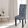 thumbnail image 2 of Dining Chair Cover Set of 6 Stretchy Dining Chair Slipcovers Removable Washable Chair Protector Covers for Dining Room Home Wedding Banquet Party Hotel (Printed 02), 2 of 8