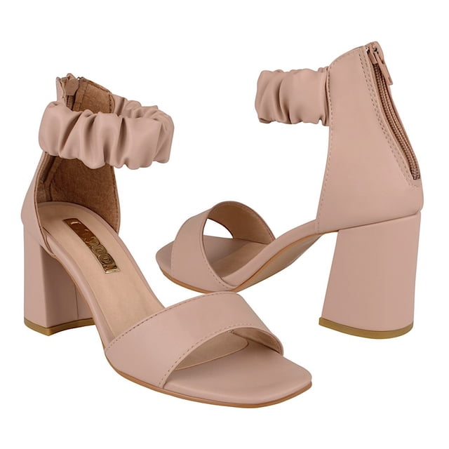 SANDALIAS DAMA STYLO 8010 SIMIPIEL BEIGE Stylo 8010