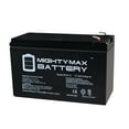 thumbnail image 1 of 12V 9AH SLA Battery Replaces Powerware 103003217 + 12V 1Amp Charger, 1 of 6