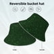 thumbnail image 2 of Balery Emerald Green Sparkling Sombreros para el sol para hombre y mujer, sombrero de pescador con UPF 50+, 2 of 6