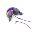 thumbnail image 3 of Refurbished JLab Audio JBuddies Studio Volume Safe, Folding, Over-Ear Kids Headphones with Mic, Graphite/Purple, 3 of 5