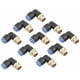 thumbnail image 1 of Conexión rápida neumática, 10 piezas, adaptador de conexión rápida neumática, codo neumático de 8 mm de diámetro, rosca G1/4, para conexión rápida para usted, 1 of 5