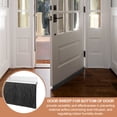 thumbnail image 6 of Uxcell Door Brush Sweeps, H-shape Aluminum Alloy Holder Door Sweep for Bottom of Door Seal Silver 3.94" x 47.24", 6 of 7