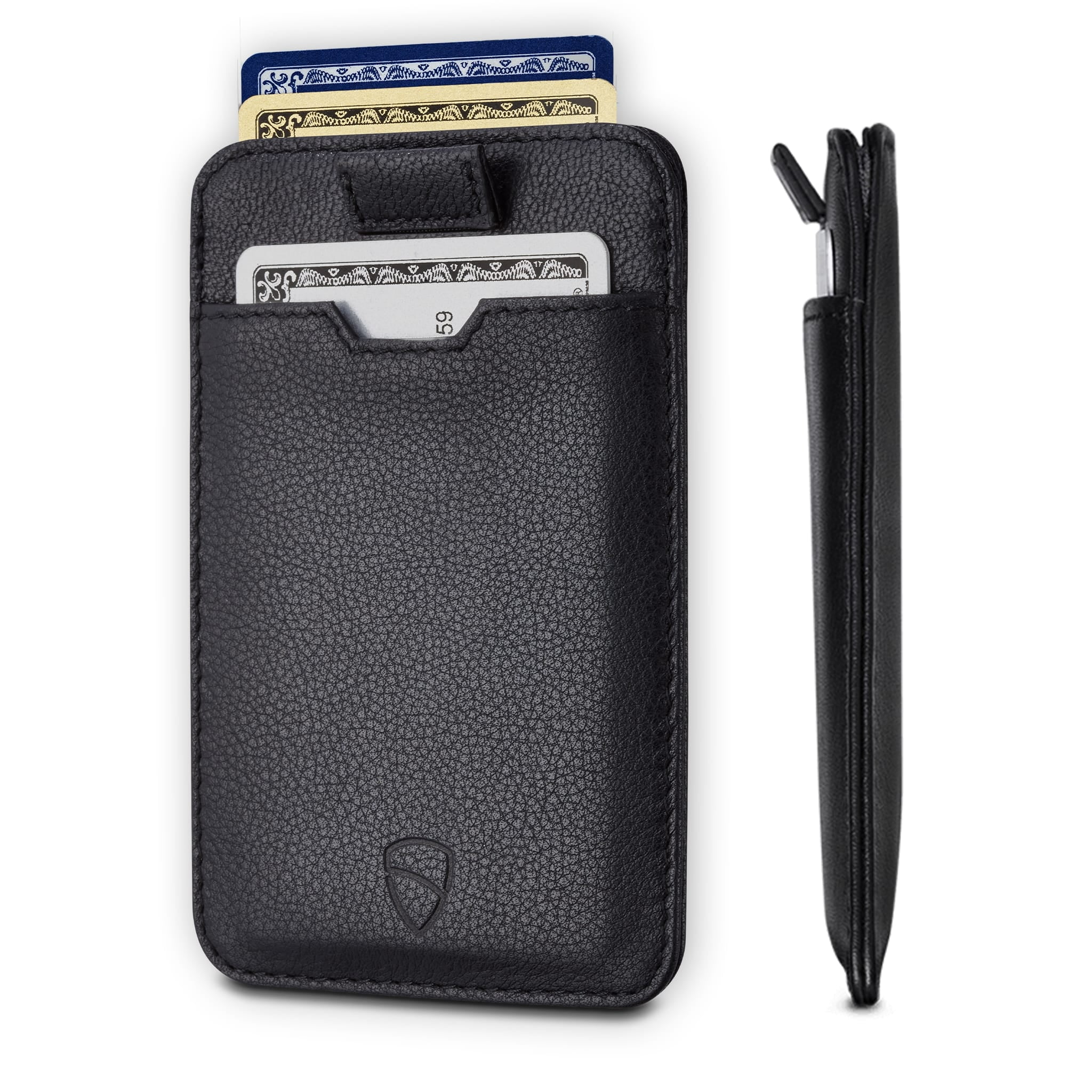 Amazom Prime Portafoglio Da Uomo Sottile In Pelle Minimalista Con