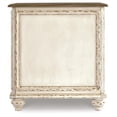 thumbnail image 4 of Signature Design by Ashley Realyn Cottage-Style Mirrored End Table in Antique White, 4 of 8