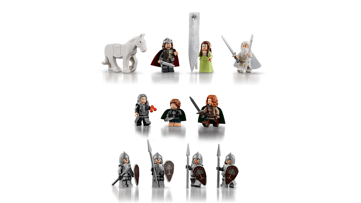 LEGO Icons The Lord of The Rings: Minas Tirith (11377) Building Set for Adults, Ages 18+-
