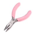 thumbnail image 1 of 45# Carbon Steel Jewelry Pliers Needle Nose Pliers Ferronickel Pink 81x44x7.5mm, 1 of 3