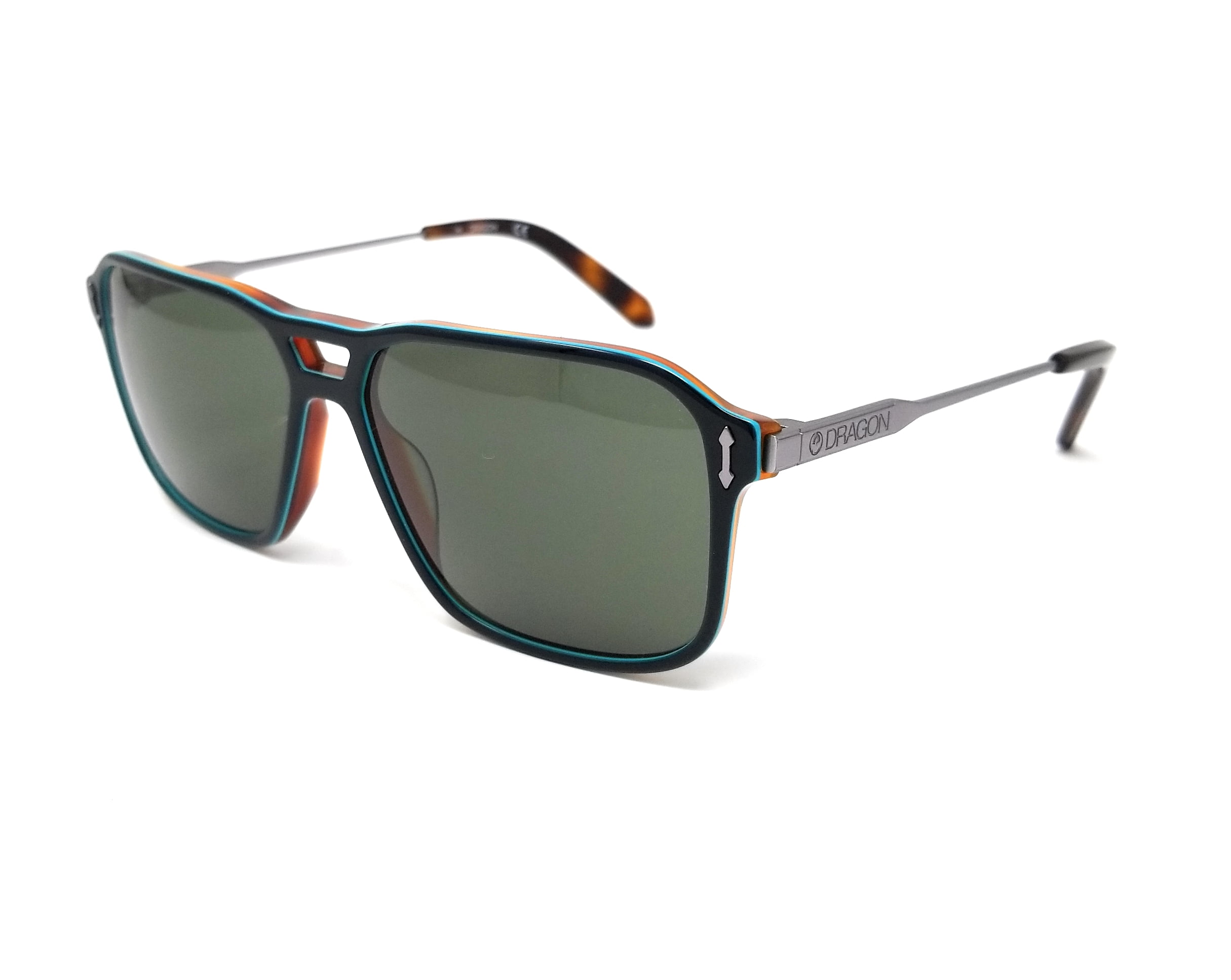 Dragon DRAGON Sunglasses 521S DEF 315 Green Boulder Tortoise Unisex