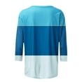 thumbnail image 4 of Pompotops T-shirt d'Été Mode Femme Ajusté à Manches Courtes et Col Rond en Liquidation, 4 of 5