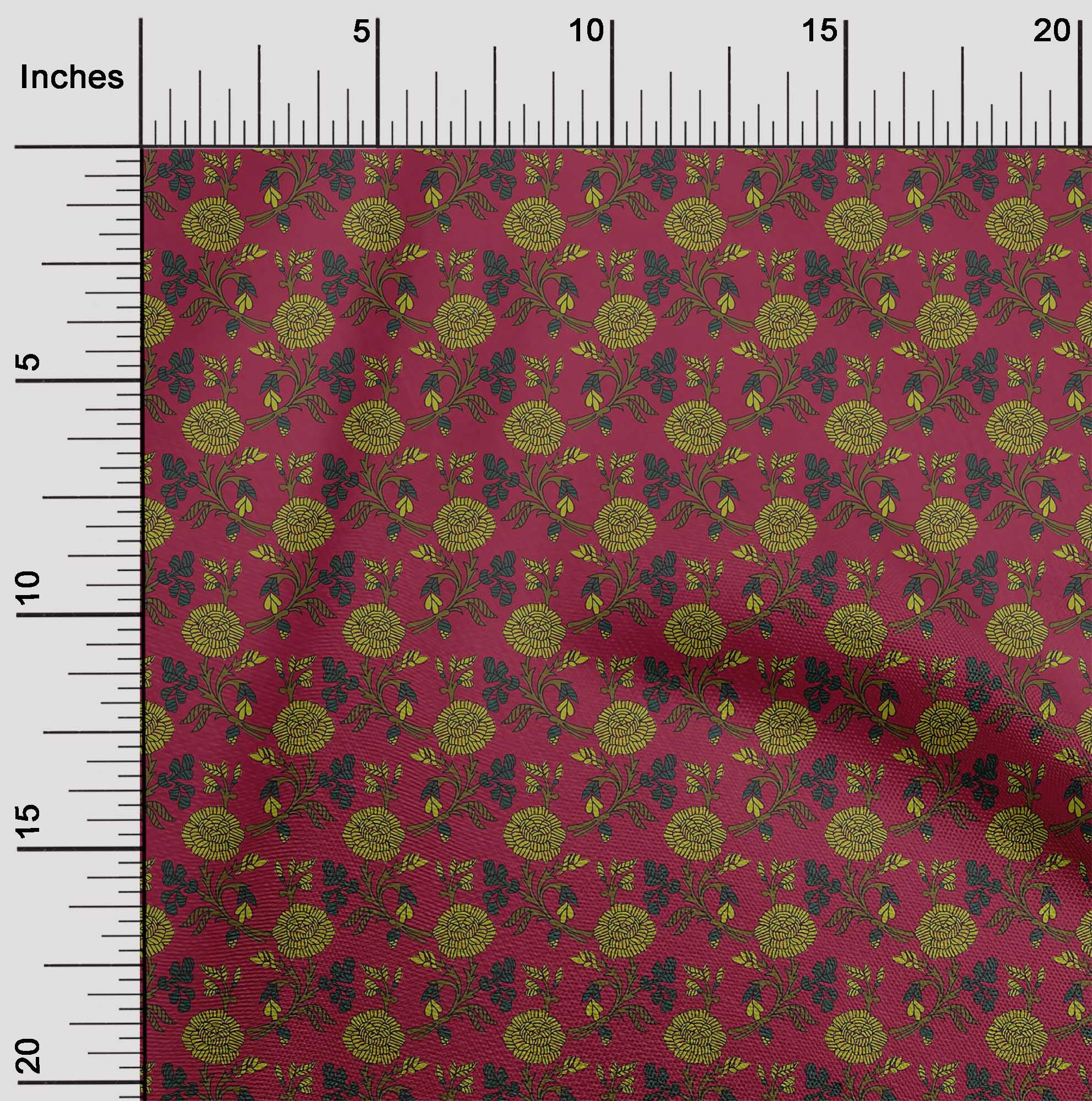 Nature's Nexus Yellow 42 Inch Cotton Poplin Pre Order main image 0