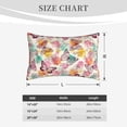 thumbnail image 6 of Fotbe Butterflies and Roses Pillow Cases - Envelope Closure - Luxury, Extra Soft, Cooling Pillow Covers - Wrinkle, Fade, Stain Resistant-20"x30", 6 of 9