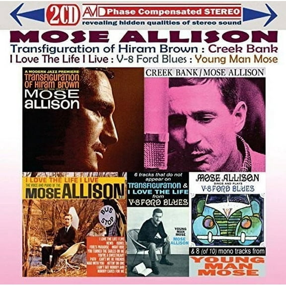 Mose Allison - 4 Lps - Transfiguration Of Hiram Brown / Creek - Music & Performance - CD