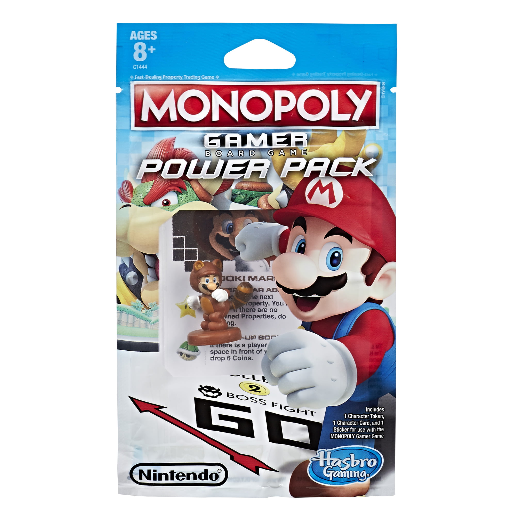 Bundle of All 8 Monopoly Gamer Edition Power Pack Pieces Complete Set 