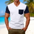 thumbnail image 2 of Men's T Shirts Regular-Fit Pocket Tee Shirts Mens Short Sleeve Classic Tees Men, 2 of 8