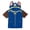 Chase Royal Blue, variant on Paw Patrol Little Boys' Cosplay Hooded T-Shirt Chase Royal Blue