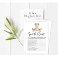 thumbnail image 2 of Inkdotpot 50Find The GuestBaby Shower Game Party Supply Gender Neutral Fox Animal Icebreaker Party Game, 2 of 5
