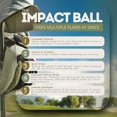 thumbnail image 2 of Entrenador de swing de golf CHAPTER 29 Impact Ball mediana azul/verde, 2 of 5
