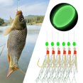 thumbnail image 2 of 10pcs Light False Bait Sea Fishing String Hook Fishing Rig Tackle Accessories, 2 of 8