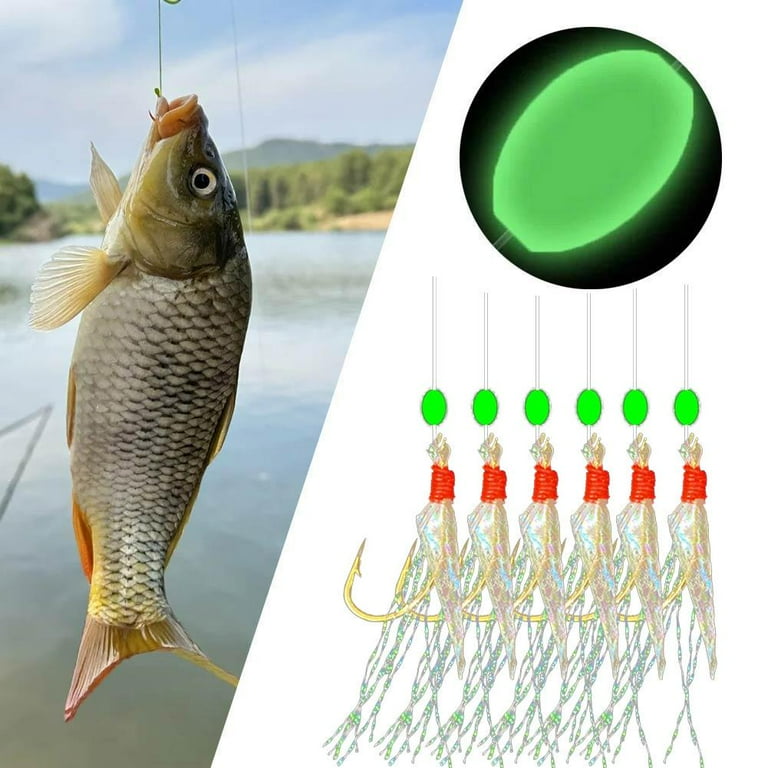 10pcs Mackerel Feathers Rigs, 10/12/14/16 Pre Tied Sea Fishing