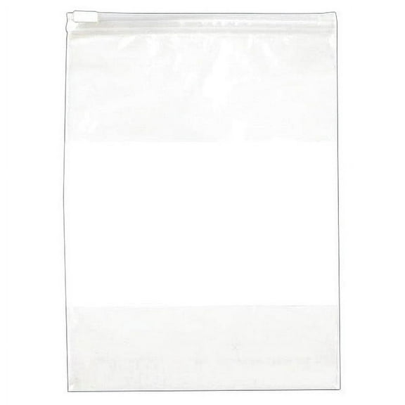 ZoroSelect 9" x 12" Reclosable Poly Bags, 2.75 mil, Clear, PK 250