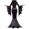 Bat Witch Bride Gothic Dress For Masquerade Performance Inflatable ...