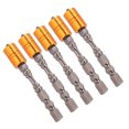 thumbnail image 3 of Screw Driver Bit Set, Screw Fastening Tool Drywall Screwdriver Bit Durable Professional  For Industrial Supplies, 3 of 8