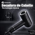 thumbnail image 2 of Secadora de Cabello 1500W Bluelander con Tecnología Iónica y Multiplicadora de Aire, 2 Velocidades y 4 Ajustes de Calor, Negro, 2 of 5