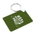 thumbnail image 2 of ThisWear Step Dad Appreciation Gift Reel Sharp Step Dad Fishing Lure Pun Aluminum Rectangle Keychain, 2 of 3
