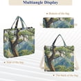 thumbnail image 6 of FORMRS Womens Corduroy Tote Bag Crossbody Shoulder Handbag with Pocket, Pine Tree, 6 of 7
