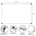 XBoard Dry Erase Board 36" x 48" White Board Wall Mounted Aluminum